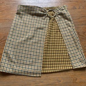 Angie Small printed mini skirt